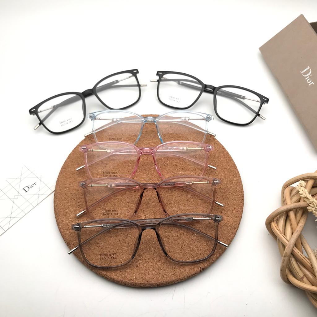 Frame kacamata 8157 + case Size 52-18-143 Murah