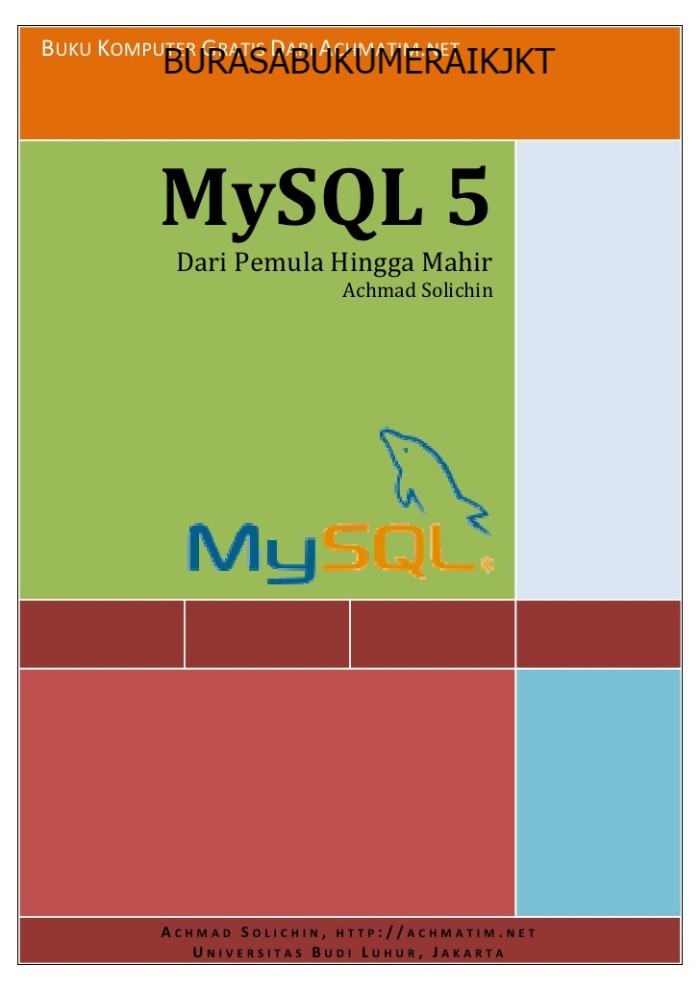 Jual Buku Mysql Dari Pemula Hingga Mahir Buku Cetak Shopee Indonesia 7669
