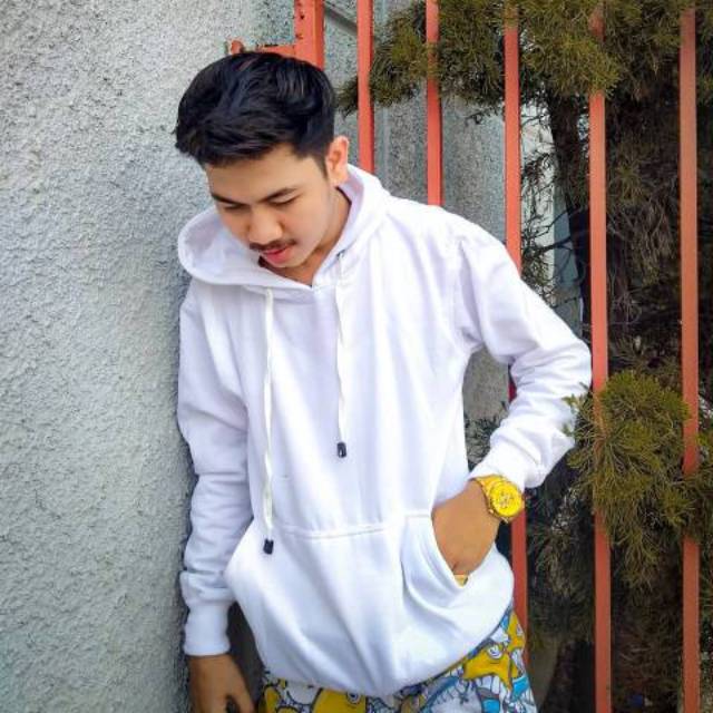 Hoodie Pria Distro Original Premium PUTIH / Hoodie Pria POLOS Tebal Putih / Hoodie POLOS Pria Wanita