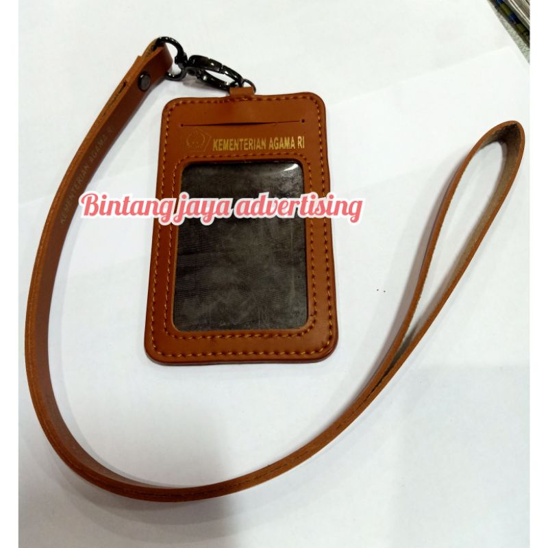 

ID CARD TALI KEMENTERIAN AGAMA RI (KEMENAG RI) COKELAT DOFF 4 SLOT CARD