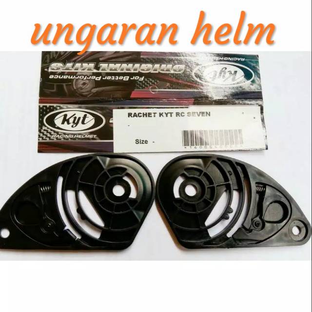 Rachet KYT RC7, R10, K2Rider, VR 1Mds Victori Braket helm KYT ORIGINAL