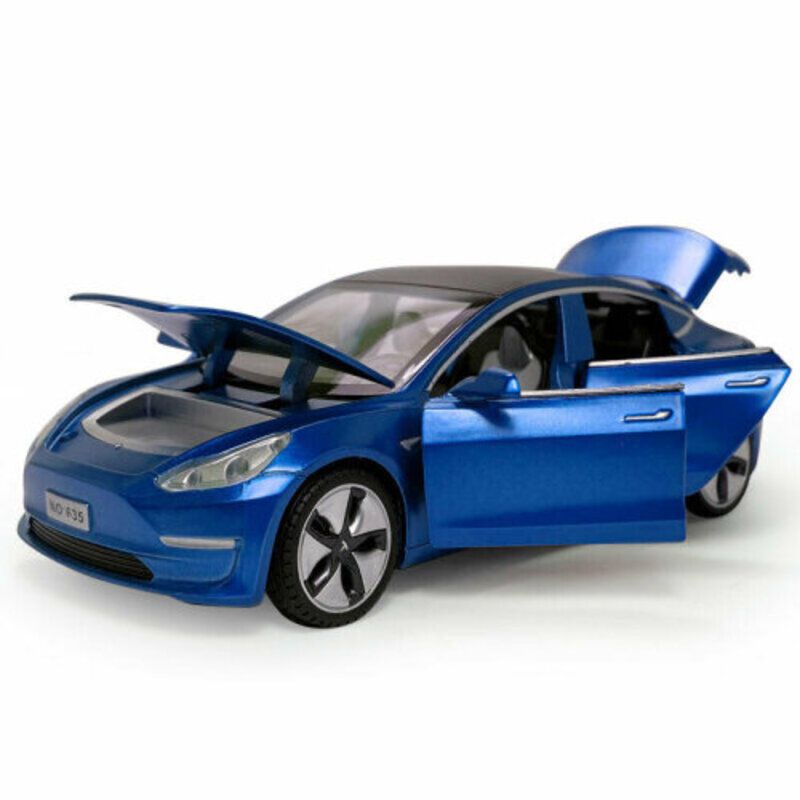 New 1:32 Tesla MODEL 3 Alloy Car Model Diecasts Toy Vehicles Toy Cars Kid Toys For Children Gifts Boy Toy