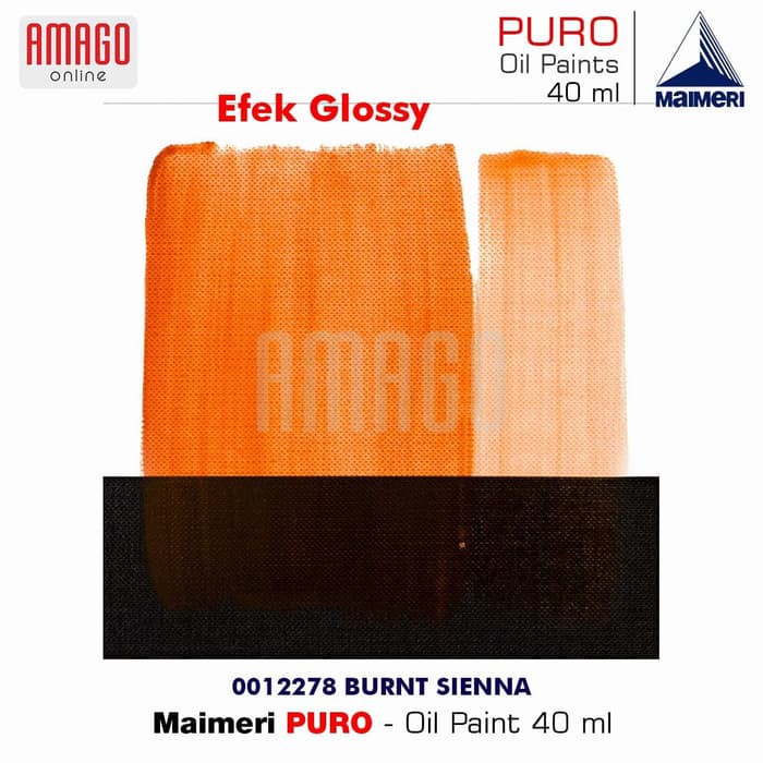 MAIMERI PURO - OIL PAINT - BURNT SIENNA - 40ML - M0012278