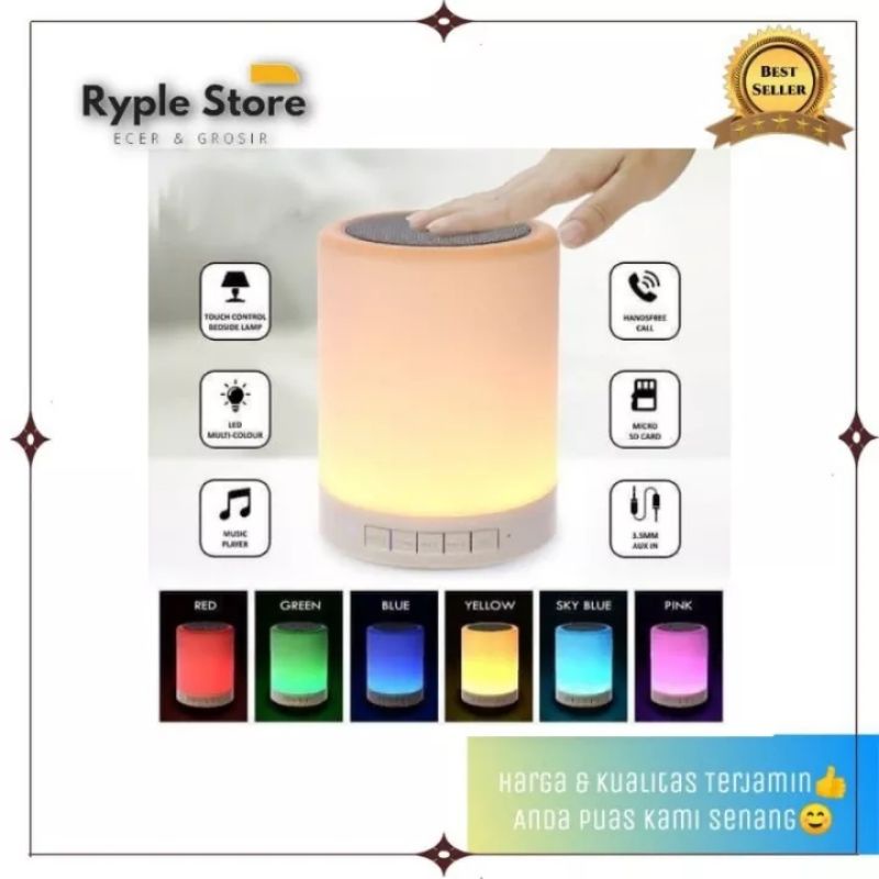 CL671 Smart Touch Portable Lamp with Bluetooth Speaker - CL-671 / Speaker Bluetooth Lamp Touch