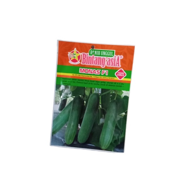 benih mentimun monas f1