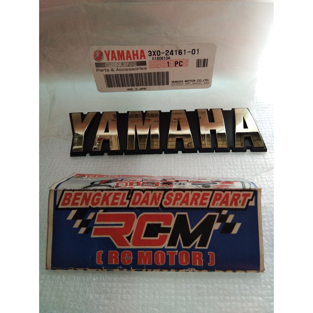 Emblem tangki yamaha di rx king lama