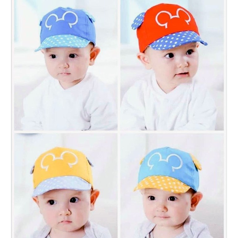 Topi Bayi / Topi Trendi Mickey