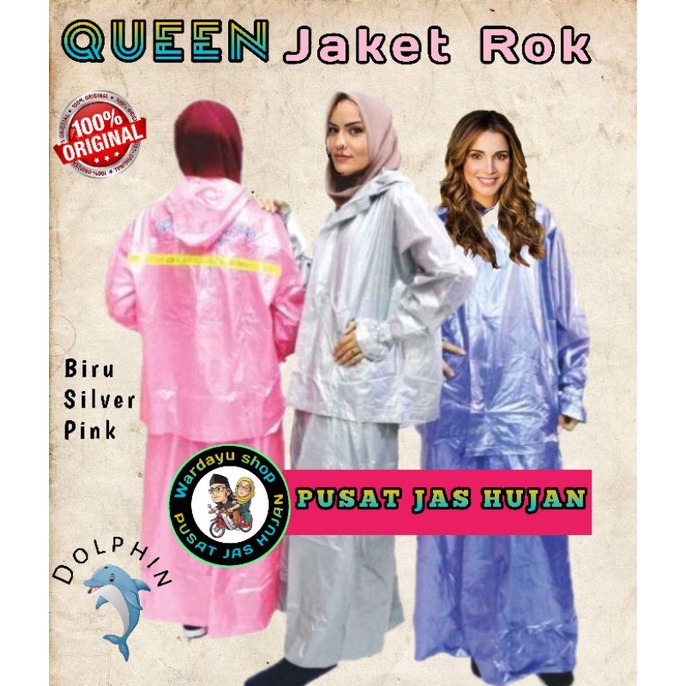 Jas Hujan Model Gamis Wanita Muslimah Plevia Salsabila Terbaru Kuat Harga Grosir Terlaris / Raincoat Cewek Mantel Stardust Syar'i Ponco Rok Terusan Syari Tebal