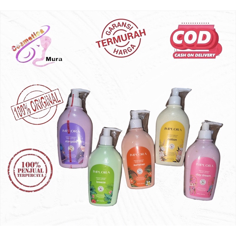 implora handbody lotion 300 ml || lotion implora 300 ml || implora lotion scent