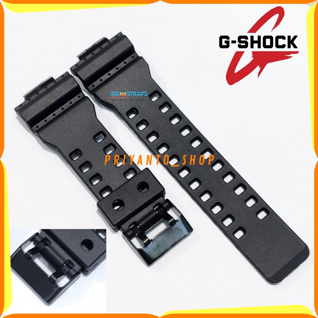 STRAP TALI JAM TANGAN CASIO G-SHOCK GA-100 GA-110 GD-120 WATCH BAND SERIES