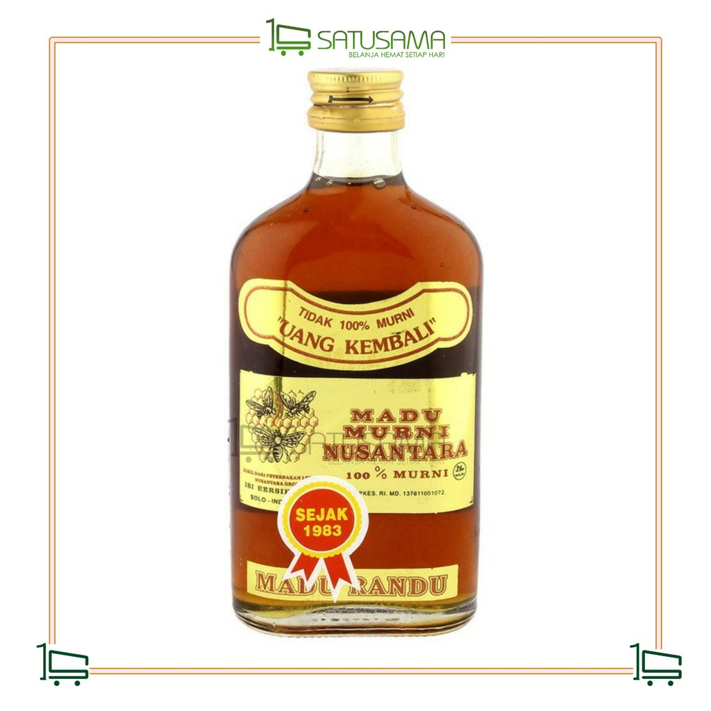 

Madu Murni Nusantara 100% 250ml / satusama