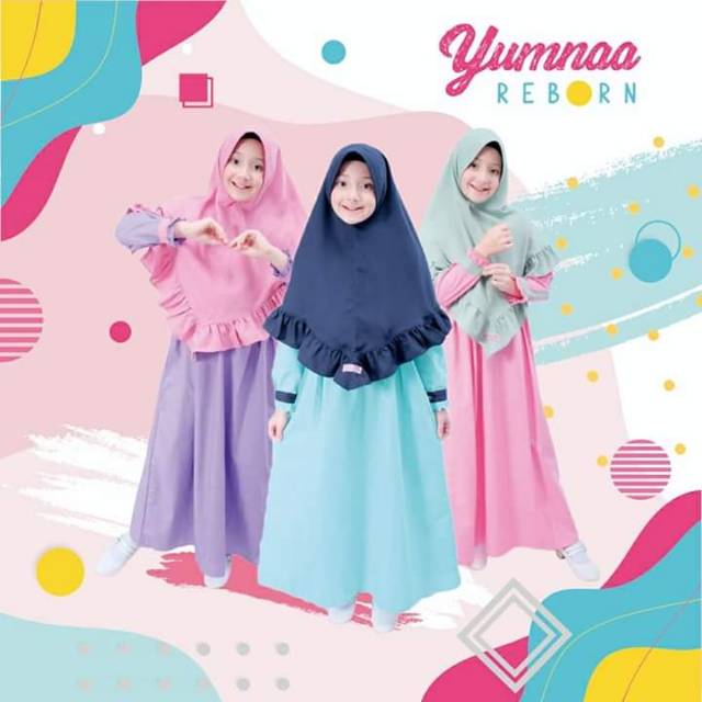 Gamis yumna reborn junior by pachira kids