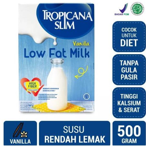 

[[BISA COD]] Tropicana Slim Susu Low Fat Vanilla 500 gr EKSLUSIF Kode 285