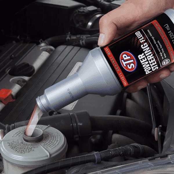 STP Power Steering Fluid 300 ml Cairan Oli Pelumas Setir Mobil