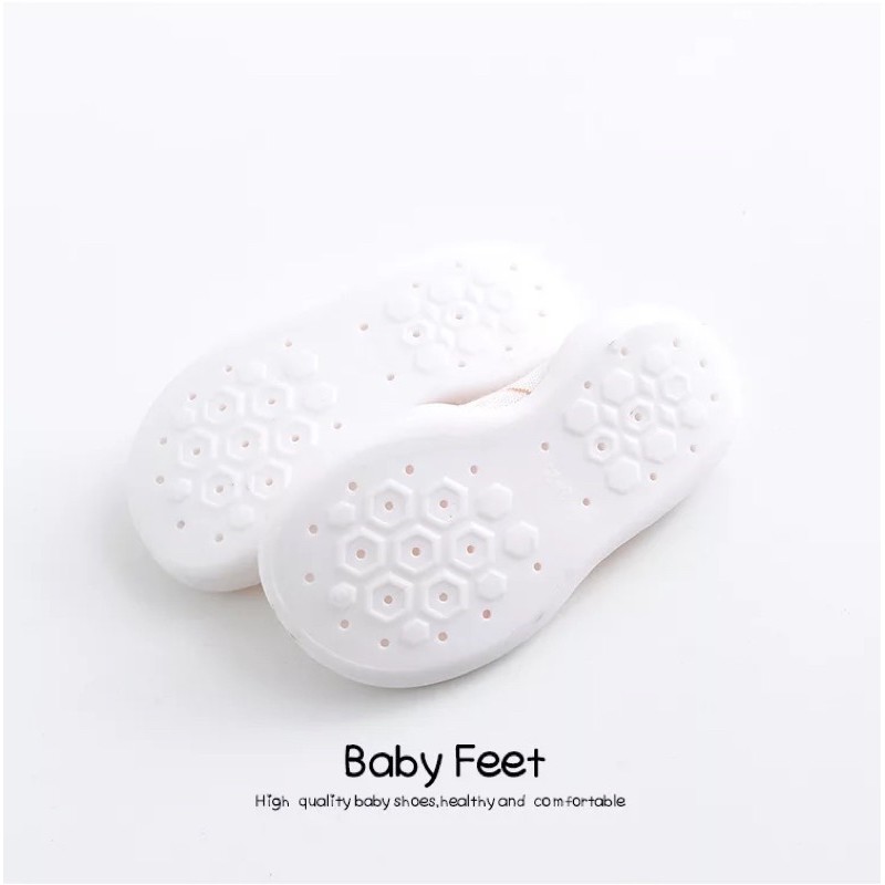 Skidder Prewalker Shoes Bayi Sepatu Kaos Kaki Korea Bayi Alas Karet Antislip Sepatu Balita Import