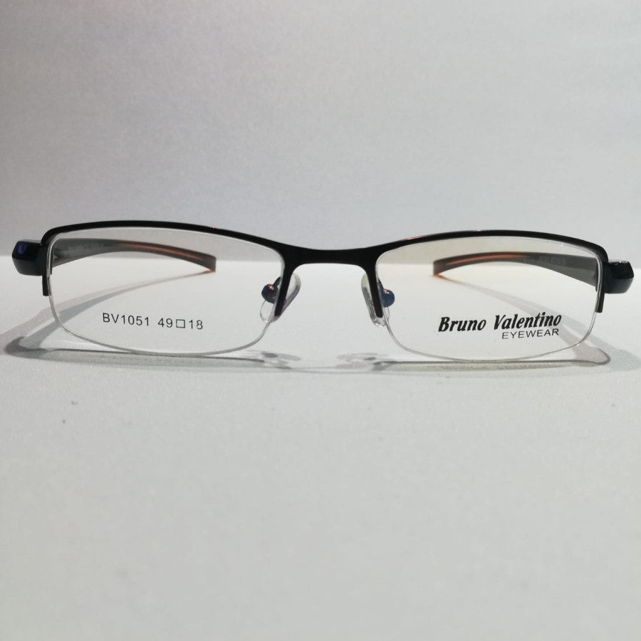 BRUNO VALENTINO kacamata pria original 1051 C10 brown S49