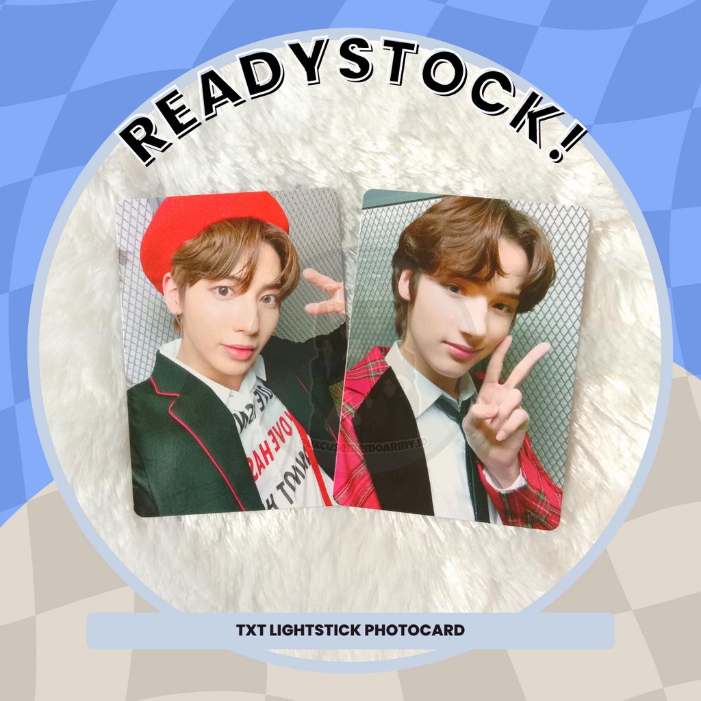 [RESTOCK] OFFICIAL PHOTOCARD LIGHTSTICK TXT HUENINGKAI TAEHYUN