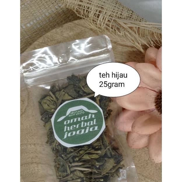 

Teh hijau green tea teh herbal diet teh pelangsing 1pack 25gram
