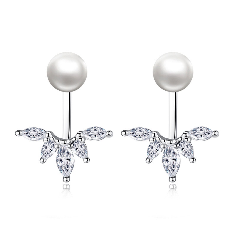 Anting Perak 925 Wanita Tari Merak Perhiasan Fashion EH00013