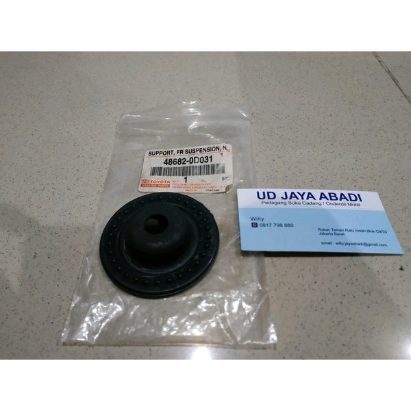 karet support shock breker depan Toyota yaris new vios limo 48682-0D031 Original Murah