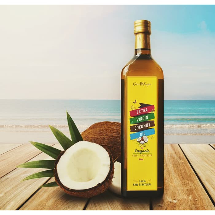 

EVCO Coco Milagro 500ml / VCO 500 ml / Minyak Kelapa Murni