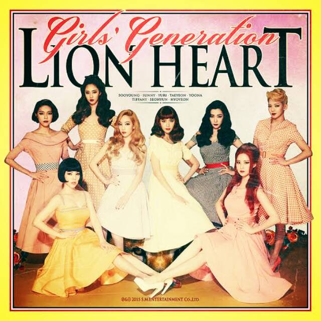 Girls Generation - Lion Heart Album