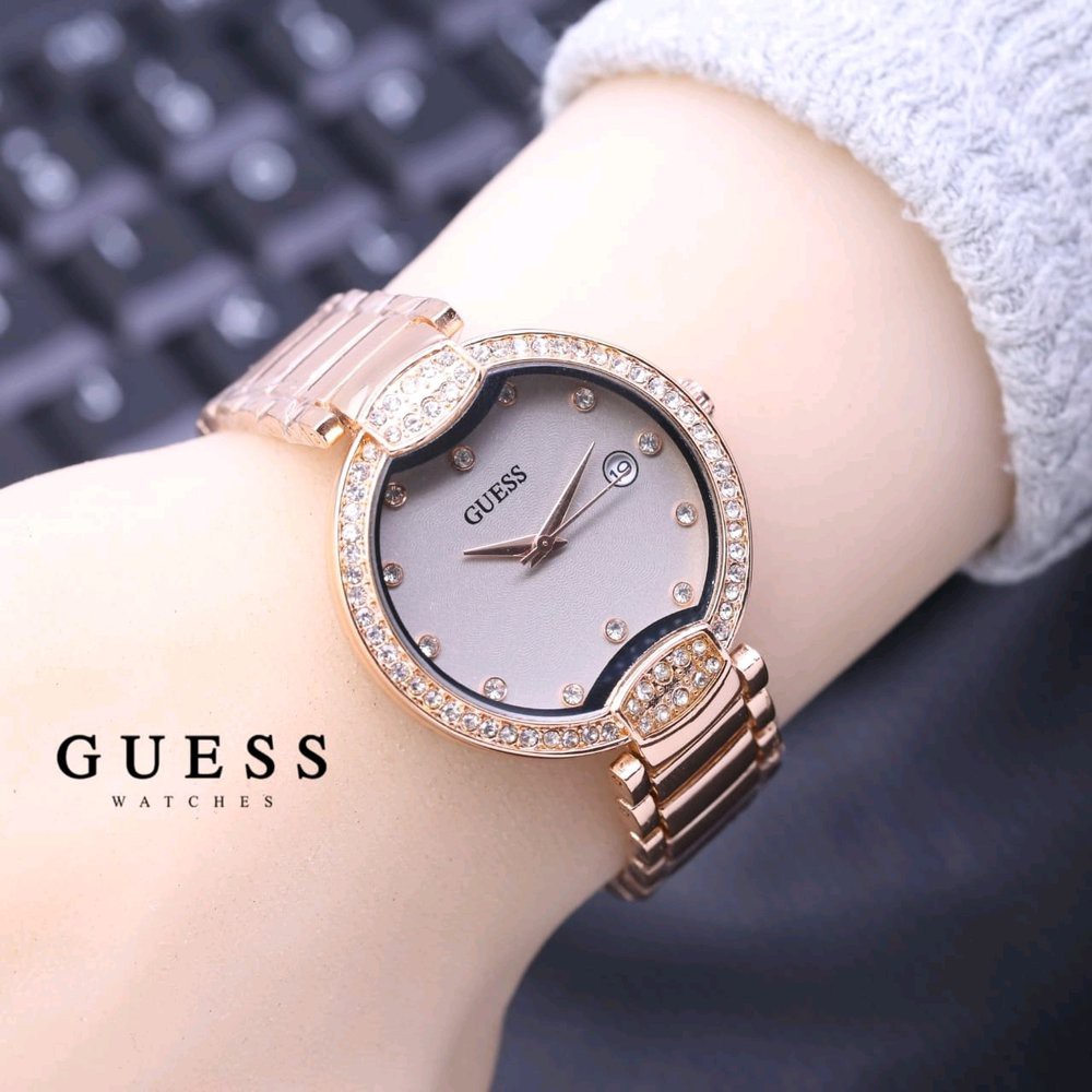 Unik jam tangan wanita GUESS syahrini Berkualitas