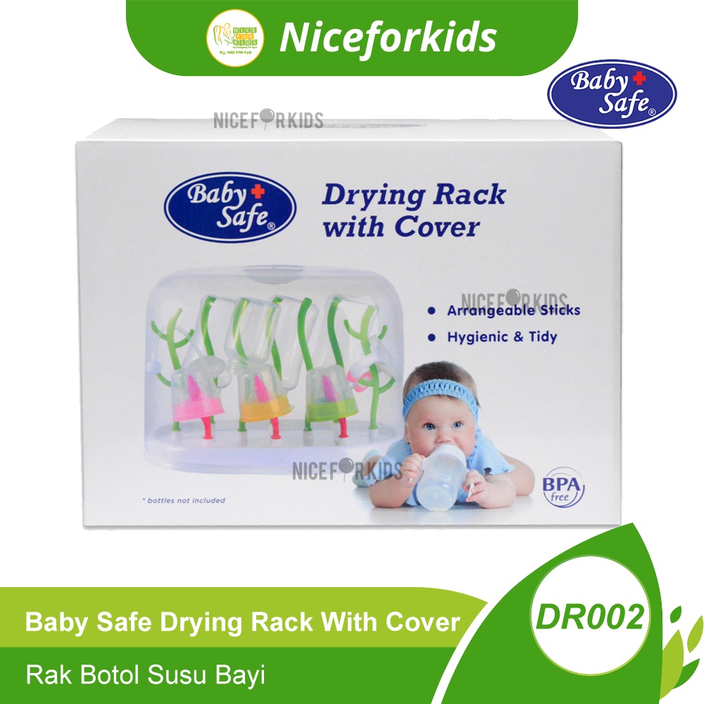 Baby Safe Drying Rack with Cover Rak Pengering (DR002)