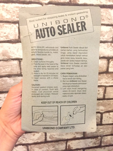 Lem Hitam Auto Sealer 70 Gr Lem Gasket