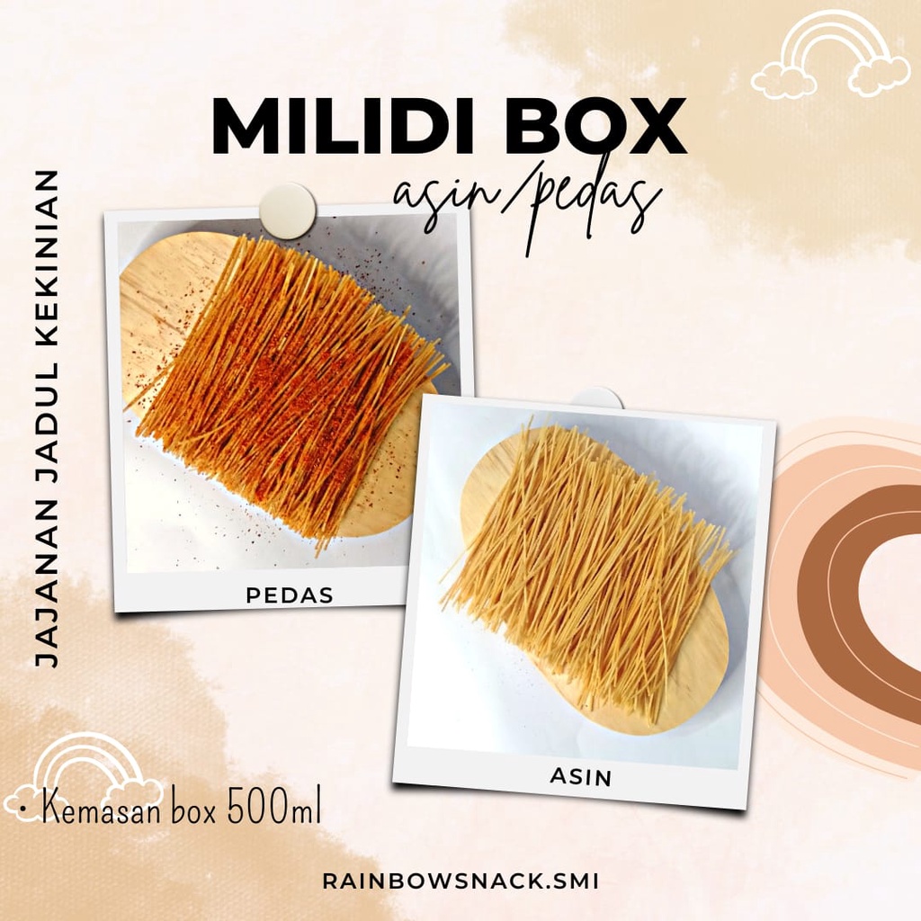 

Mi Lidi Asin/Pedas box