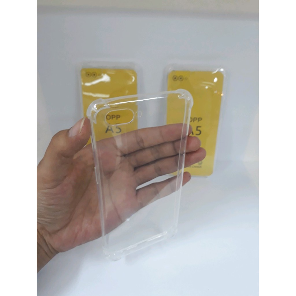 Case HP Anti Crack Oppo A3S Kondom SIP