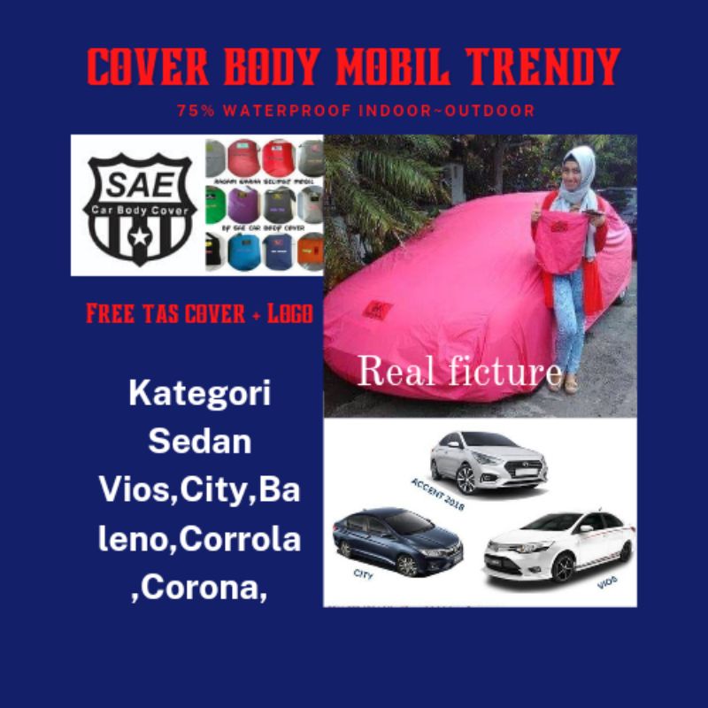 Selimut Mobil Vios / City / Baleno / Soluna Small Sedan Sejenisnya