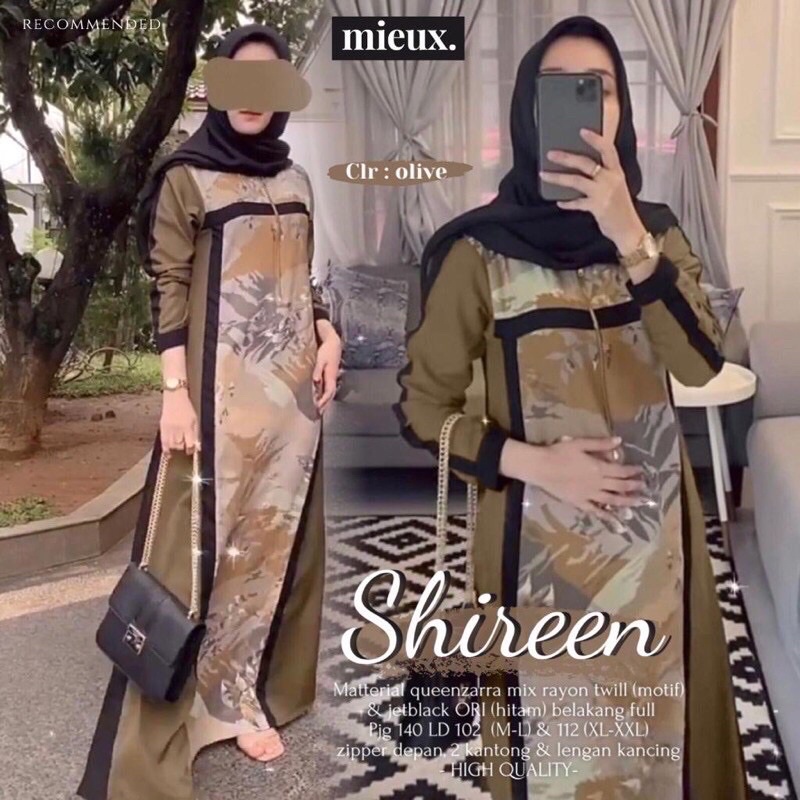 GAMIS TURKEY SHAHIA DRES gamis muslim wanita all model mieux super mewah farasya-SHIREN
