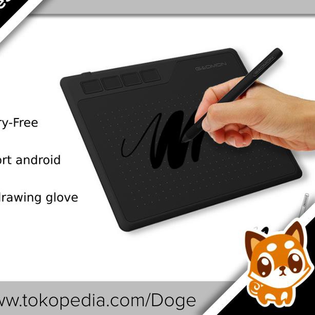 (ง ͡❛ ͜ʖ ͡❛)ง GAOMON S620 6.5 x 4 Inch Graphic Drawing Tablet Osu alternative Huion ❤