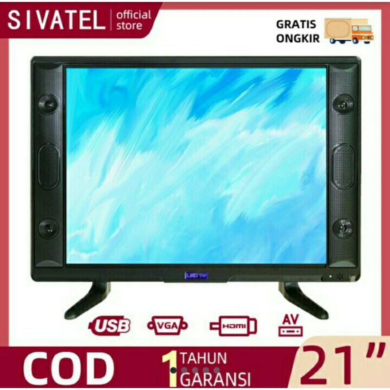 New Sivatel TV LED 21 inch HD Televisi Murah