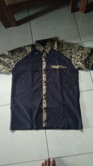 Kemeja Batik Pria Ppbtk07 Modern Lengan Pendek Casual Modis Trendy Masa Kini M L Xl Asli Pekalong