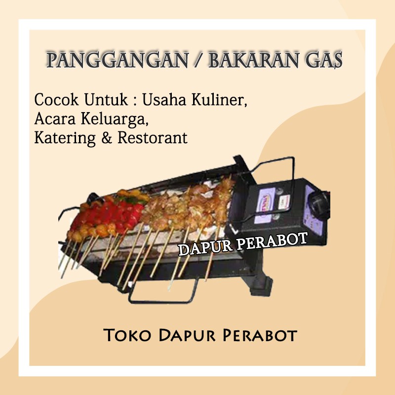 PANGGANGAN GRILL PANGGANGAN BAKARAN PEMANGGANG SOSIS SATE IKAN KOMPOR ALAT PANGGANG PANGGANGAN SOSIS