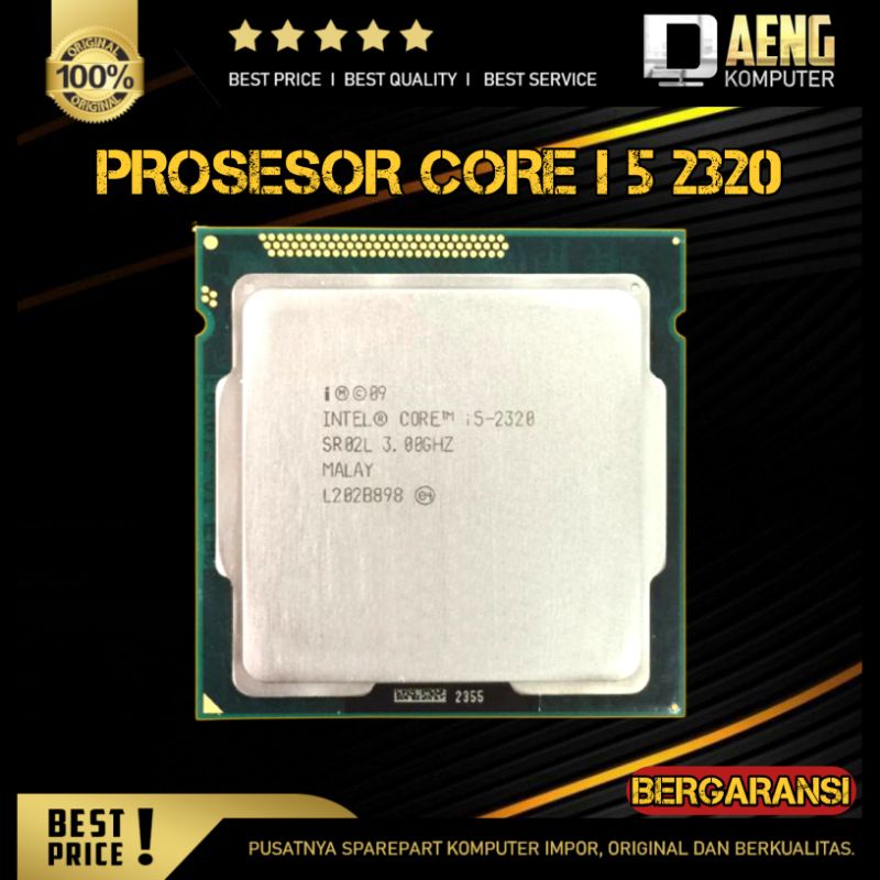 SALE／79%OFF】 Intel Core i5-2320 3Ghz 3.0GHz Socket LGA 1155 SR02L Sandy  Bridge CPU プロセッサー