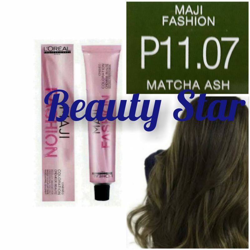 LOREAL MAJIFASHION NO. P11.07 MATCHA ASH