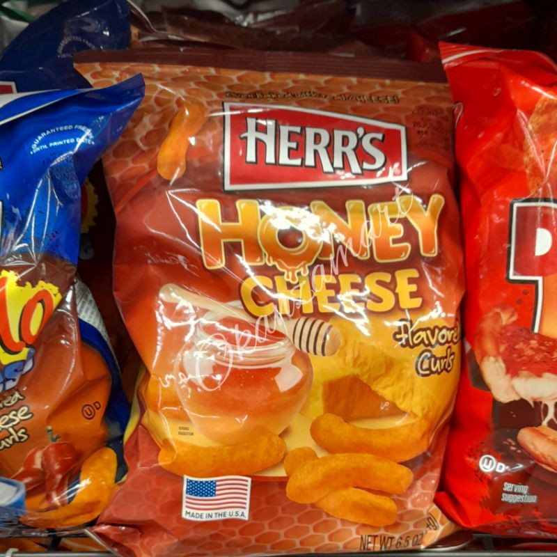 

Herr's Herrs Honey Cheese Curls 184gr