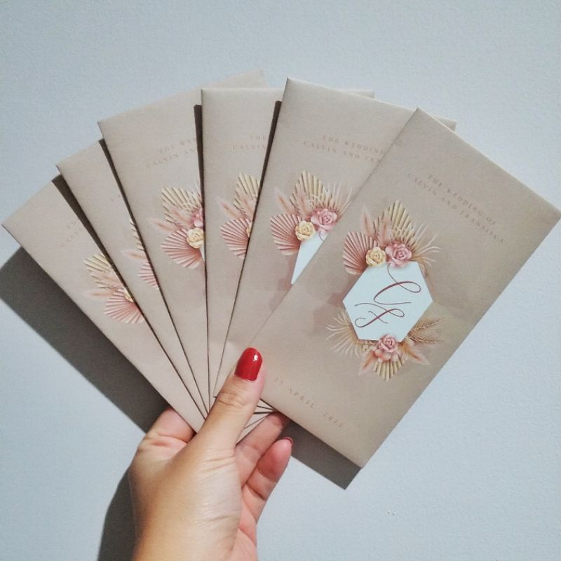 

Custom Angpau Wedding / Imlek / Sangjit / Tunangan / Seserahan
