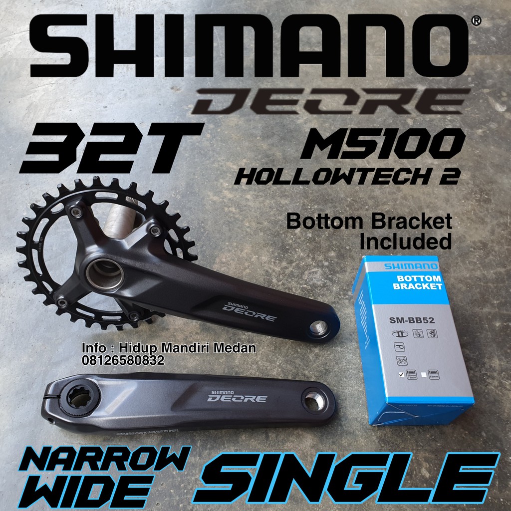 hollowtech crank single speed