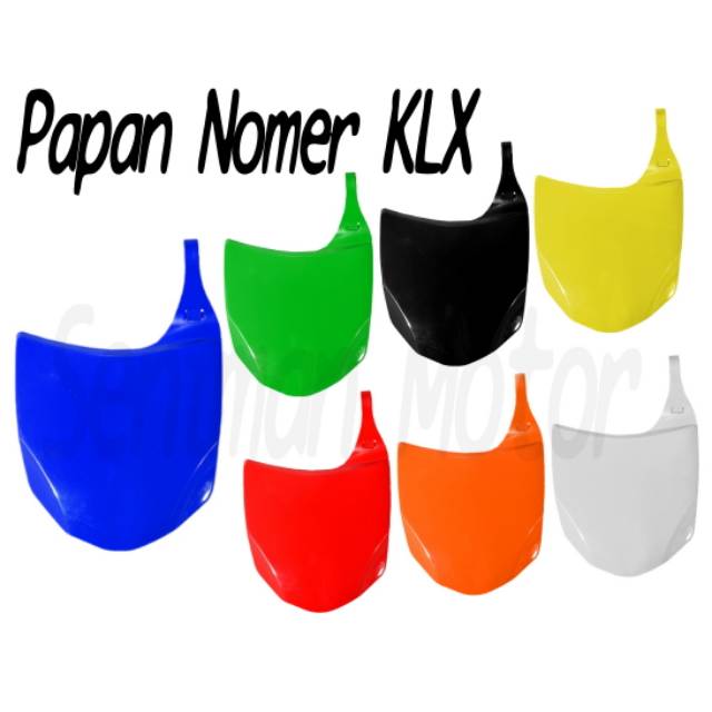 Plat Nomer KLX 150 KLX BF  Papan Nomer KLX 150 KLX BF  Body part trail