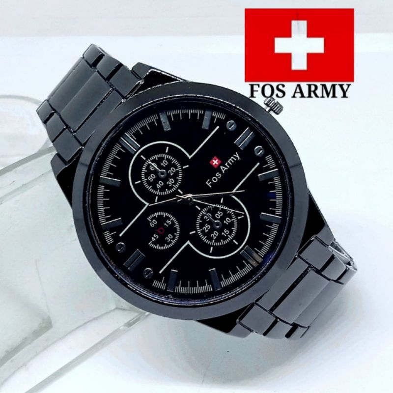 Jam tangan Fos Army Rante Sport
