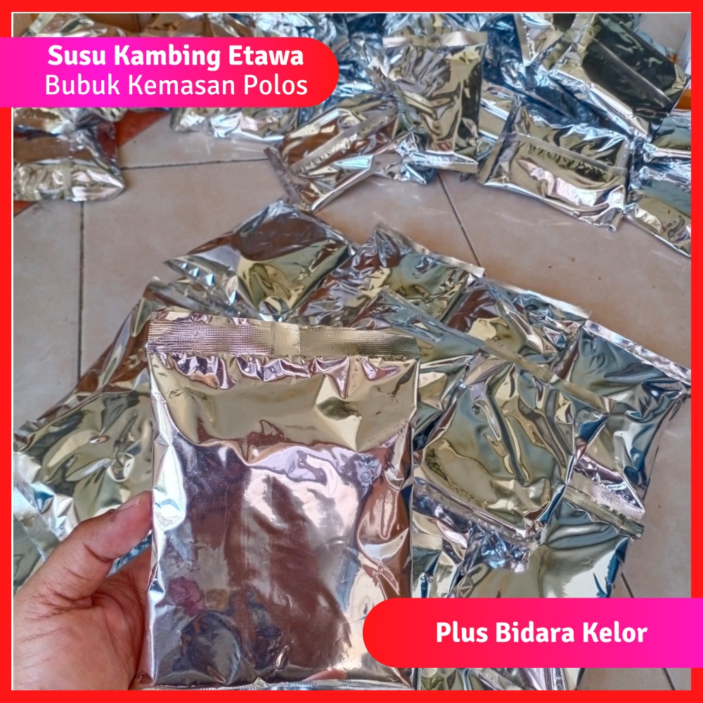 

Susu Kambing Etawa Bubuk Full Cream Original Kemasan Polos 200 Gram