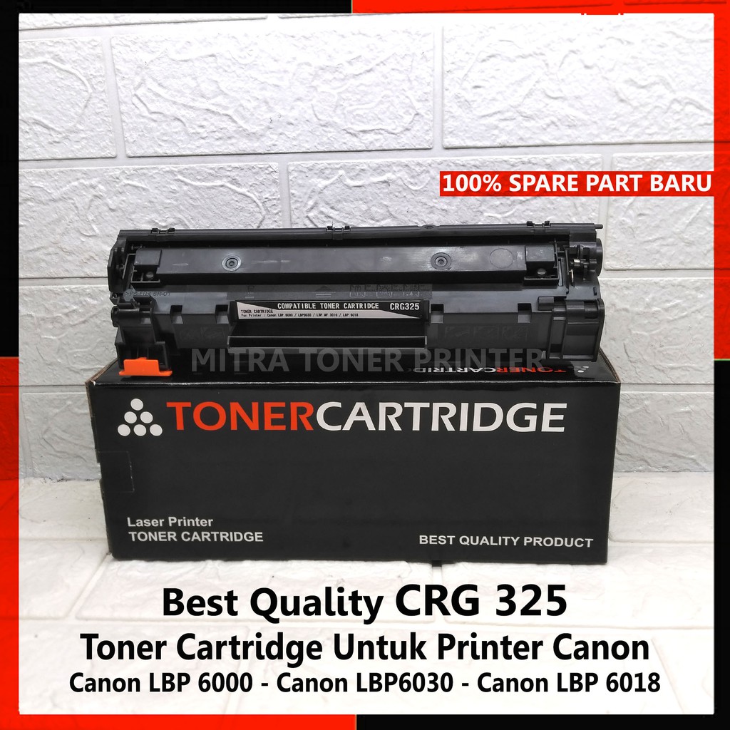 Toner Cartridge Best Quality untuk printer Canon LBP 6030/6000/MF3010/6018 toner cartridge CRG325