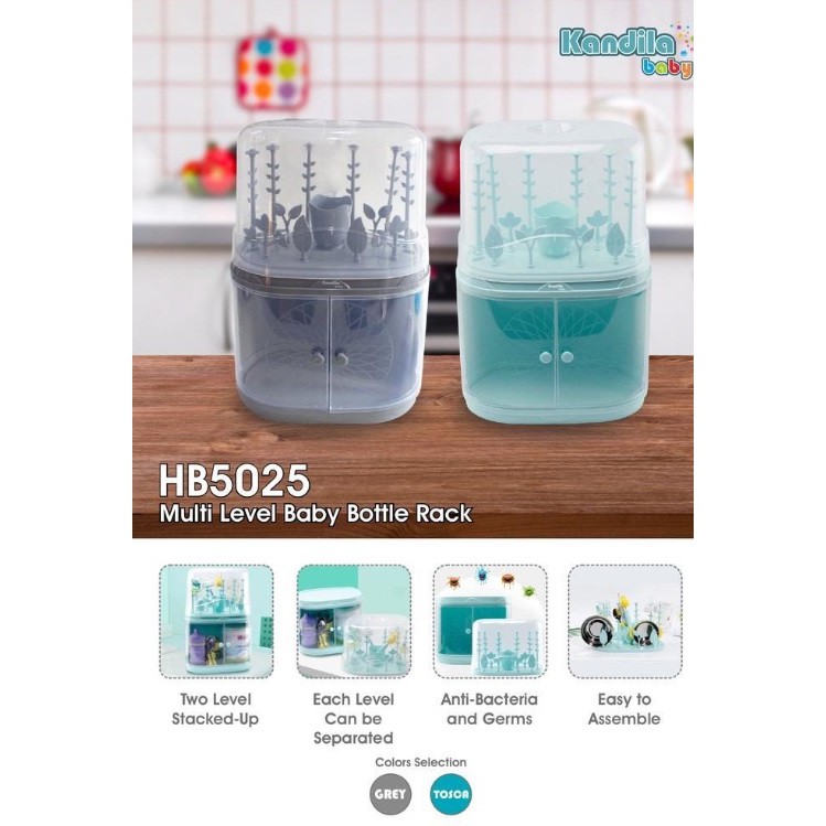 Kandila Baby HB5025 Multi Level Rak Botol