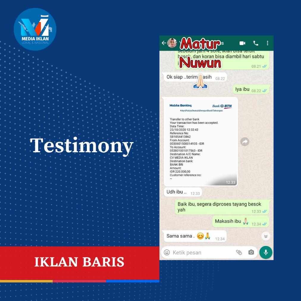 STAR IKLAN KORAN KEHILANGAN BPKB STNK AJB SHM PAKET 3 MEDIA