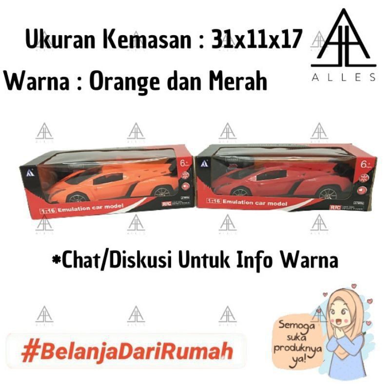 Mainan mobil R/C Emulation Rc Car Mode 27-20G