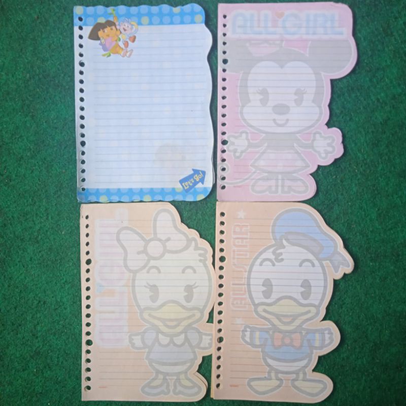 

Isi binder ecer karakter kartun